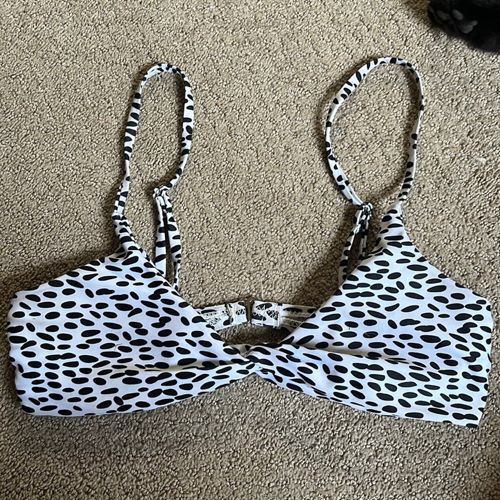 Leopard Bikini Top